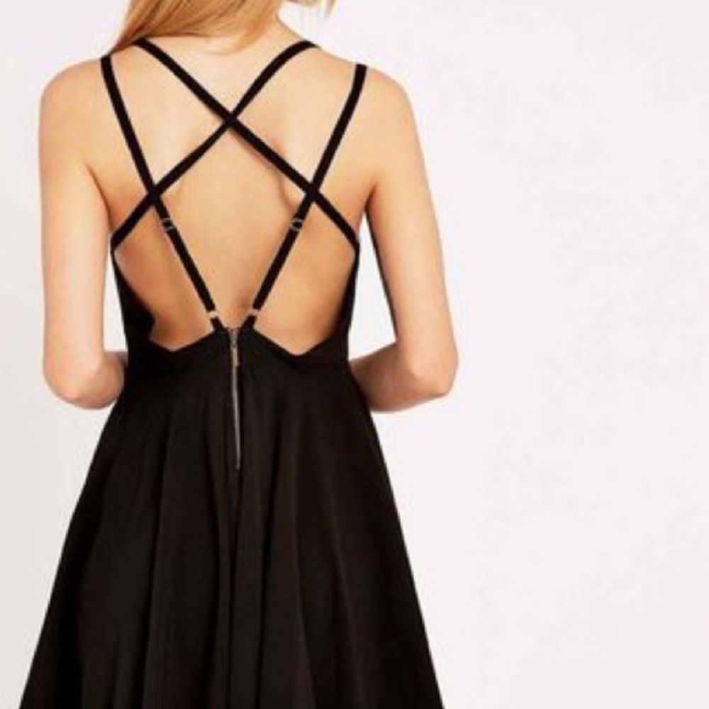 Urban outfitters black mini dress